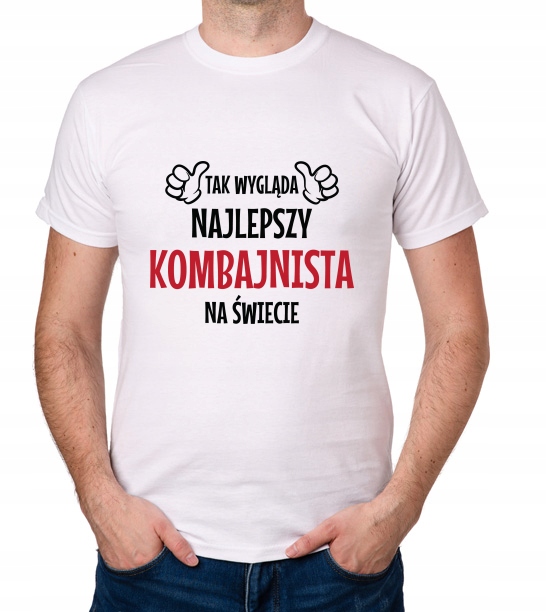 

koszulka Najlepszy Kombajnista prezent