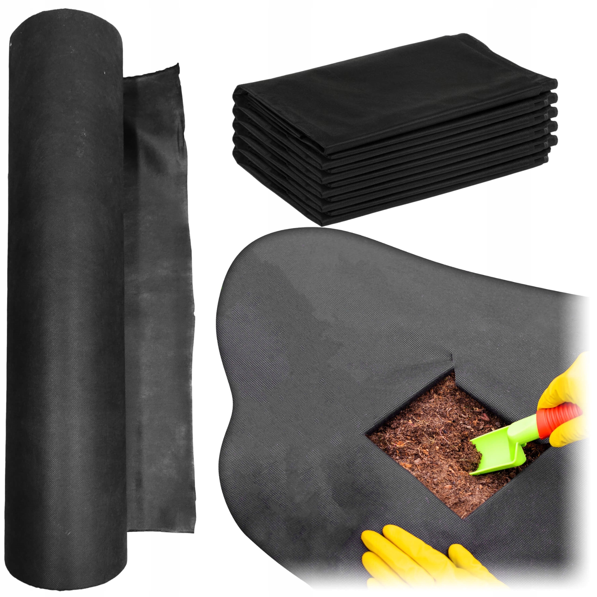 

Agrowłóknina Agrotkanina 100g 1.6m x 10m Gruba Eko