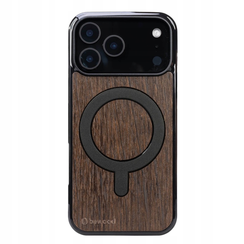 Dřevěné Pouzdro Bewood pro iPhone 17 Pro Max Dub Uzený s MagSafe