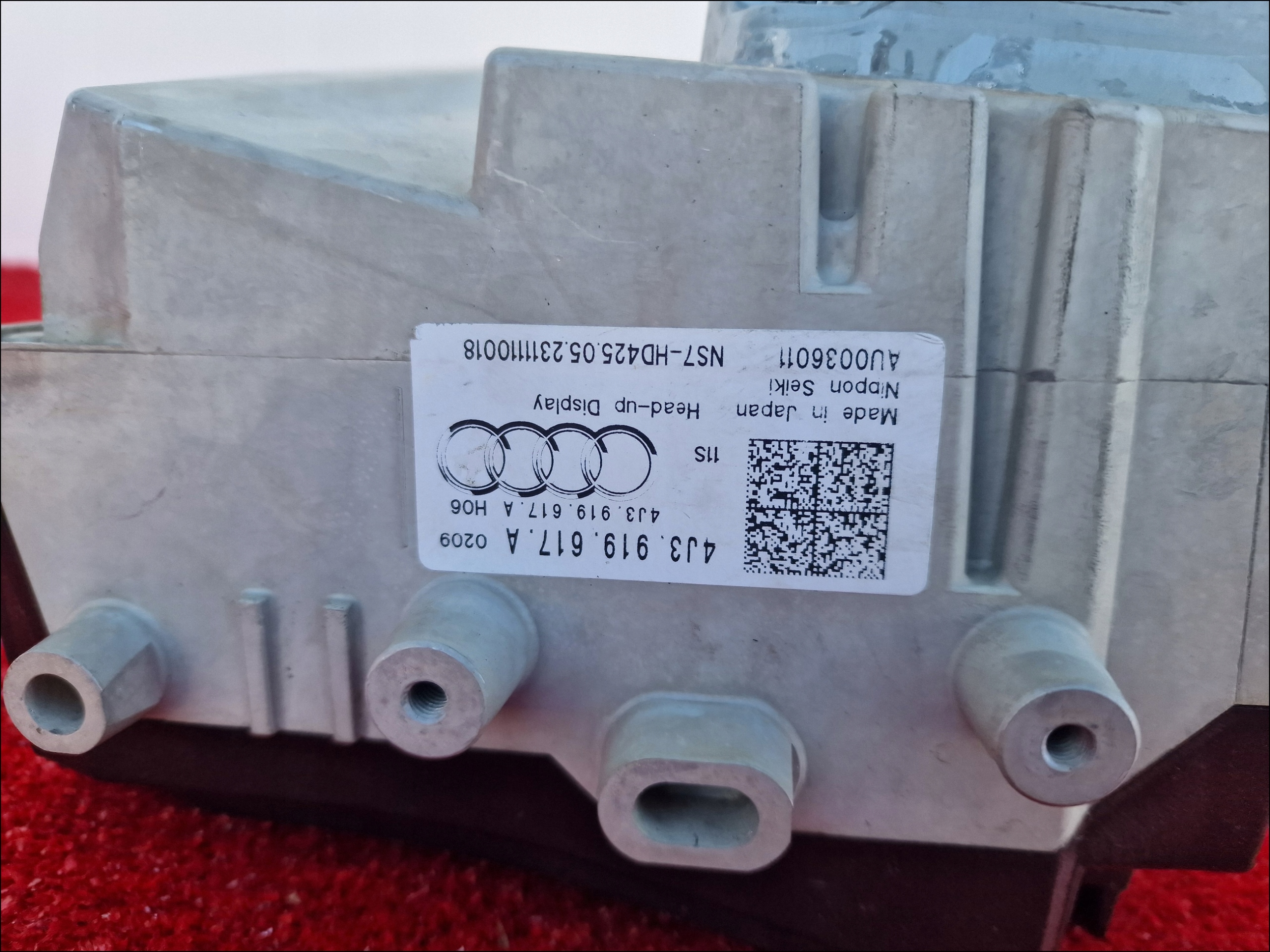 AUDI E-TRON GT display HEAD UP HUD 4J3919617 K116/252
