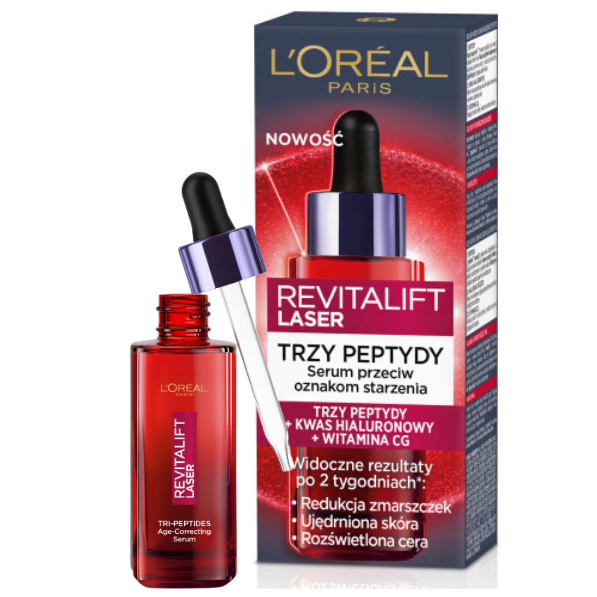 L'Oréal Revitalift Laserové sérum proti vráskám se třemi peptidy 30 ml