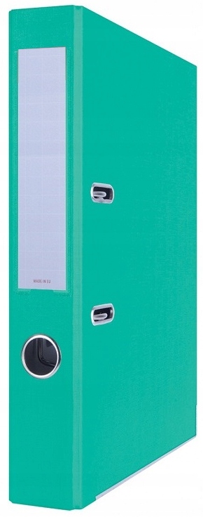 SEGREGATOR OFFICE A4 75 MM Z OKUCIEM TURKUSOWY