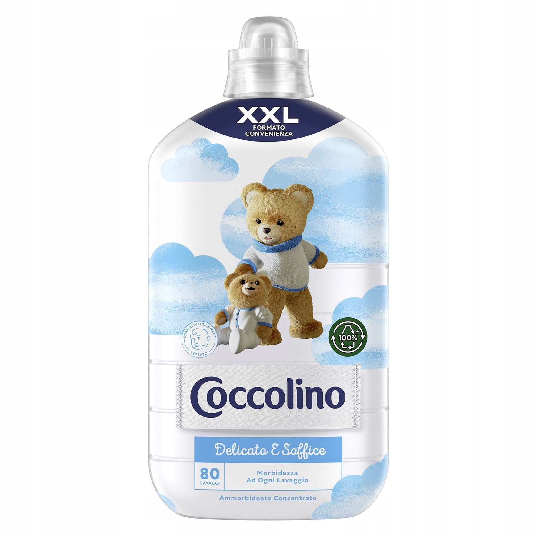 

Coccolino koncentrat do płukania Delikatny 1750 ml