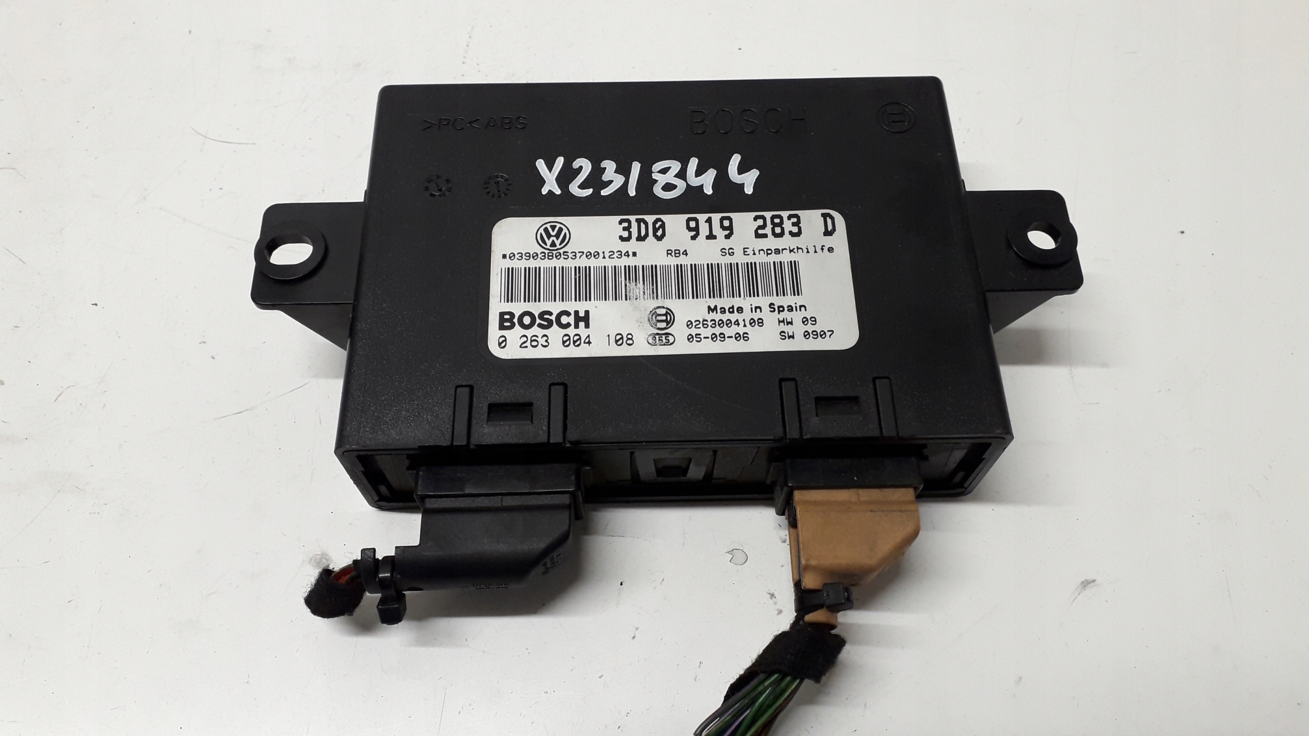 VW PHAETON MODUŁ STEROWNIK PARKOWANIA 3D0919283D