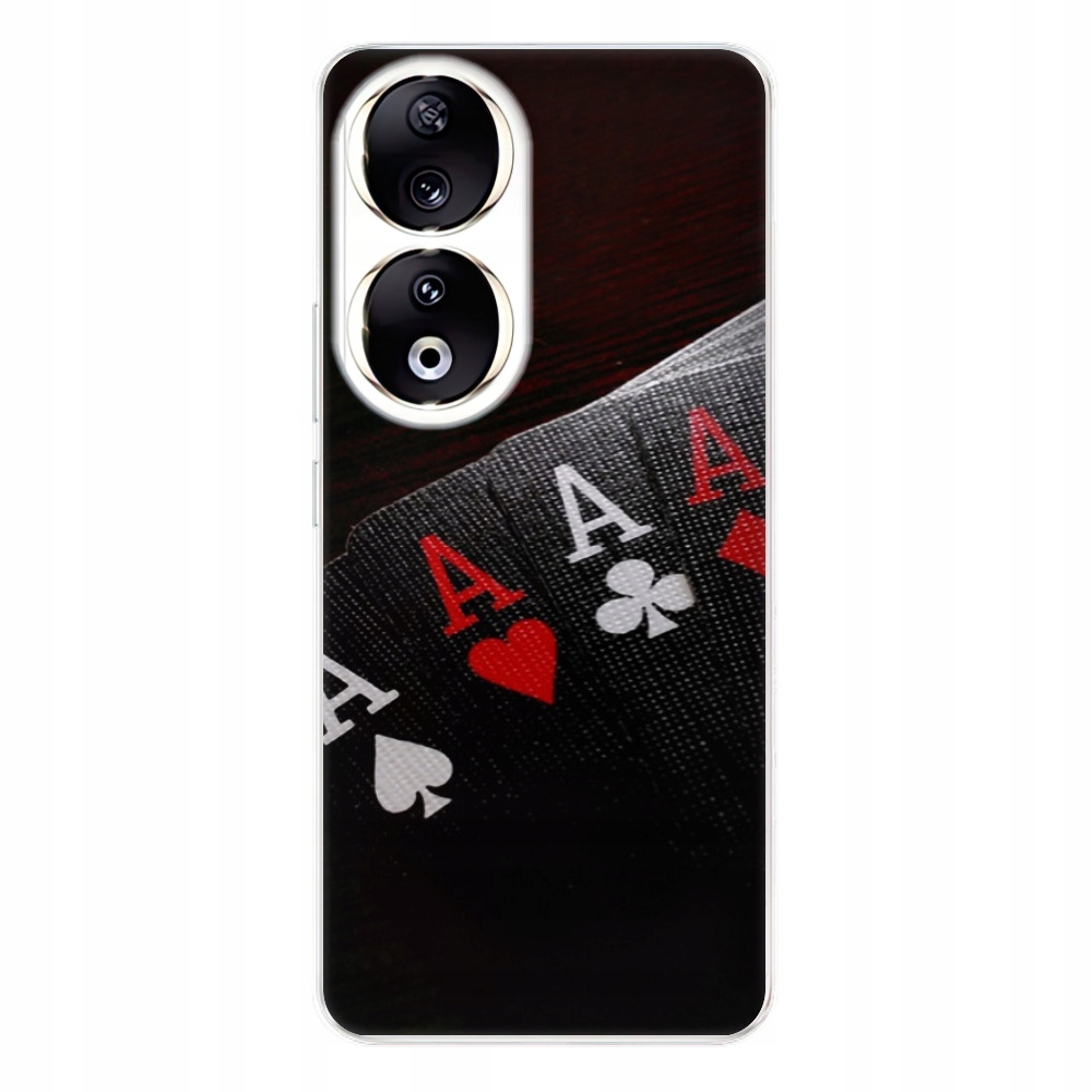 Silikonowe etui iSaprio Poker dla Honor 90 5G