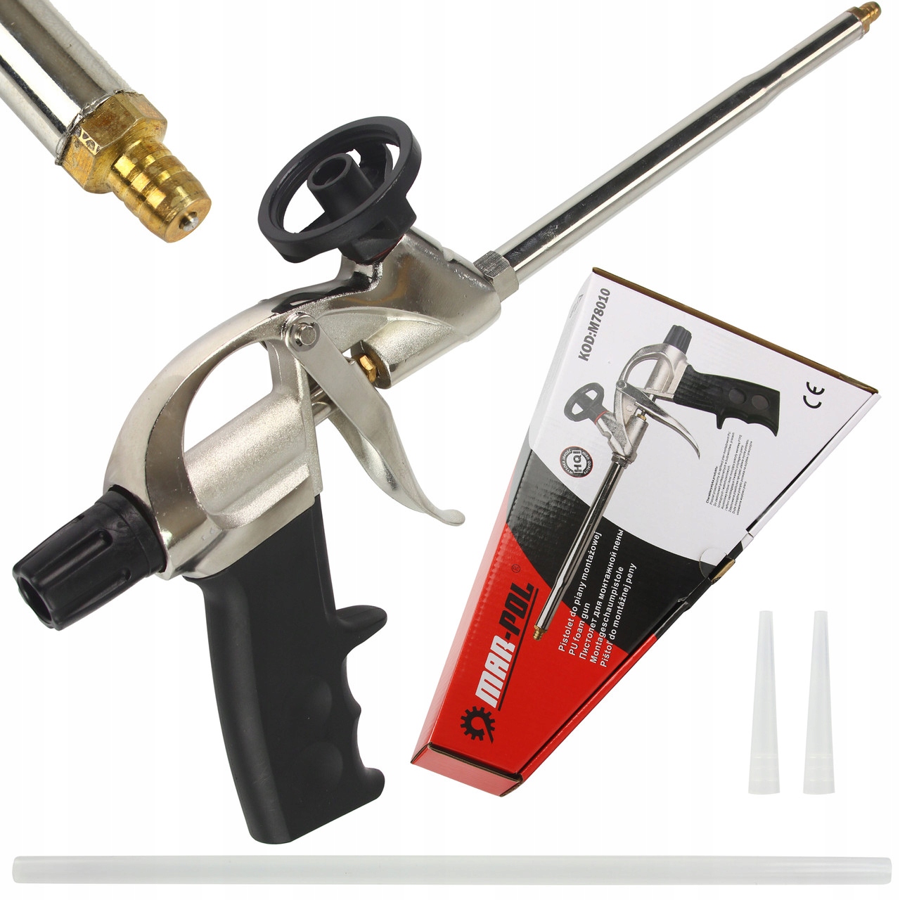 PISTOLET DO PIANKI PIAN PIANY MONTAŻOWEJ regulacja