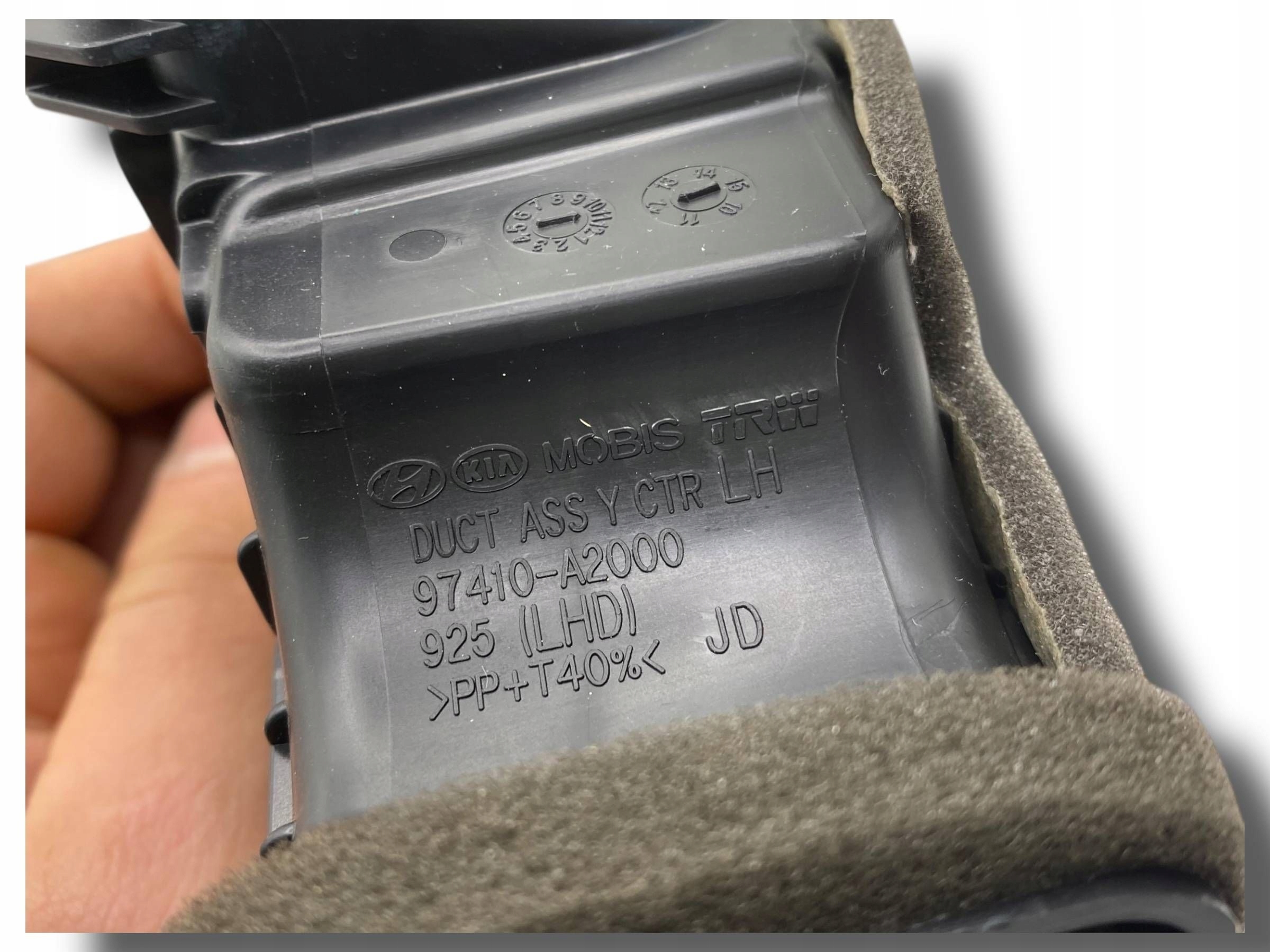 97410A2000 Lüftungsgitter des lüfters mitte KIA PRO CEE´D II !J