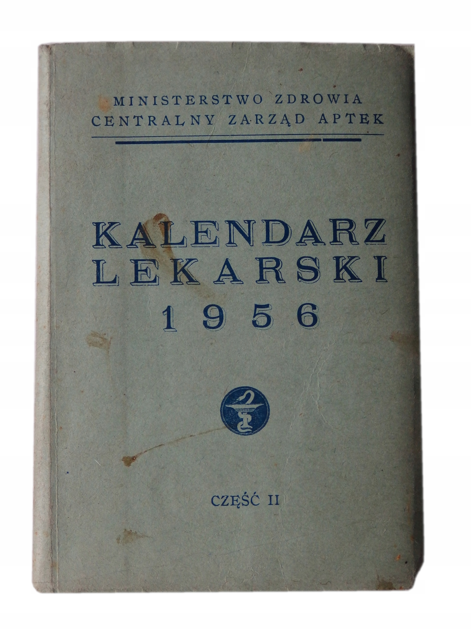 Kalendarz lekarski 1956 część II