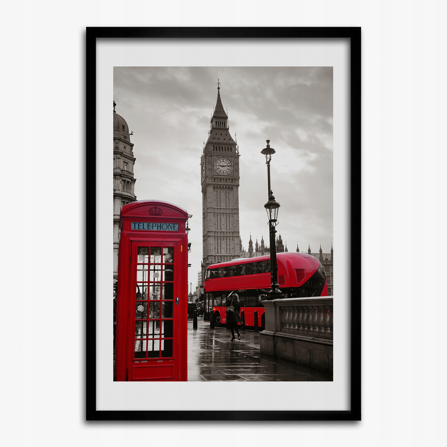 

Wiszący obraz foto ramka Big Ben Londyn 70x100 cm