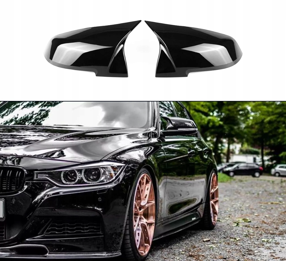 Bmw F20 F21 F30 F31 F32 F36 M3 Vzhled Krytky Zrcátek Černé Pouzdro