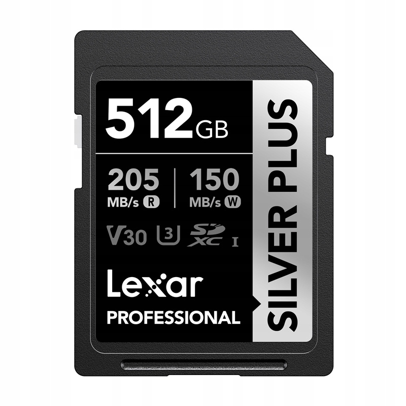 Karta pamięci Lexar Professional Silver Plus Sdxc 512GB