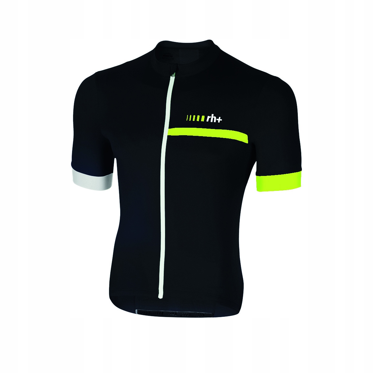 Koszulka rowerowa męska kolarska zeroRH+ Prime Jersey L czarna żółta fluo