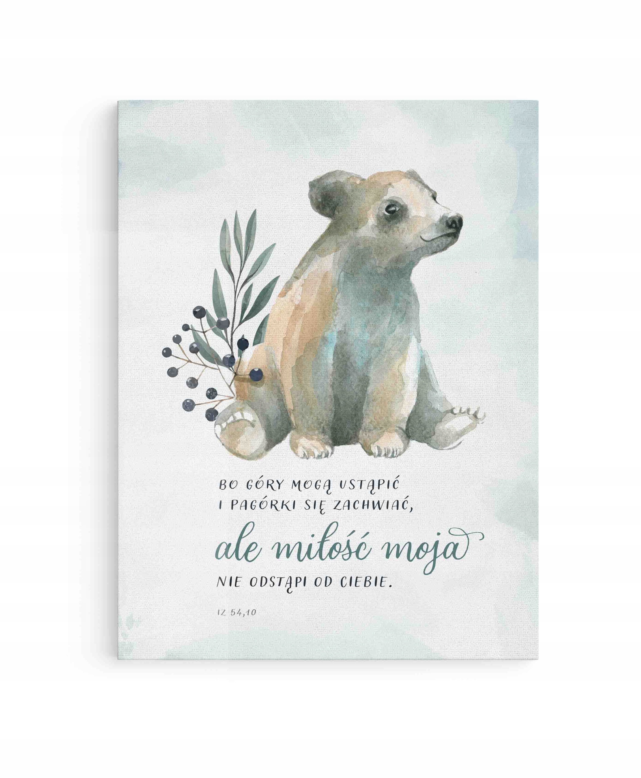 Obraz na płótnie - Misiu