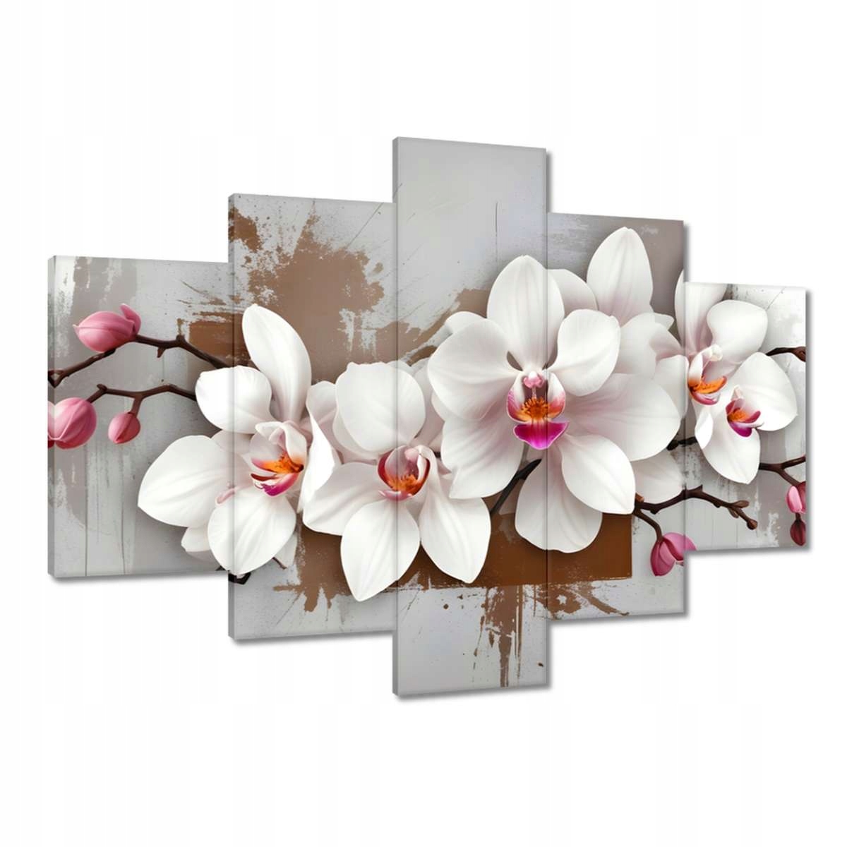 Obrazy 150x105 Bílá orchidej