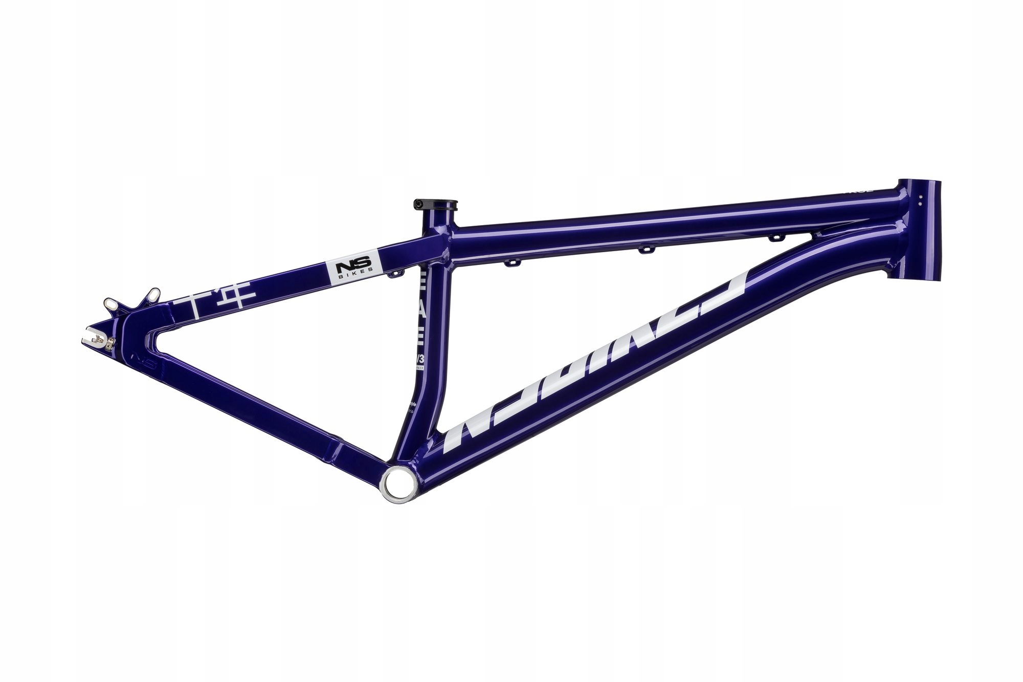 Rama NS BIKES Decade V3 - Fiolet rozmiar LONG, Najnowszy model 2026 +Gratis