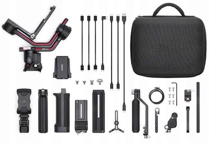 

Dji Rs 3 Pro Combo 3-OSIOWY Gimbal Max 4,5KG