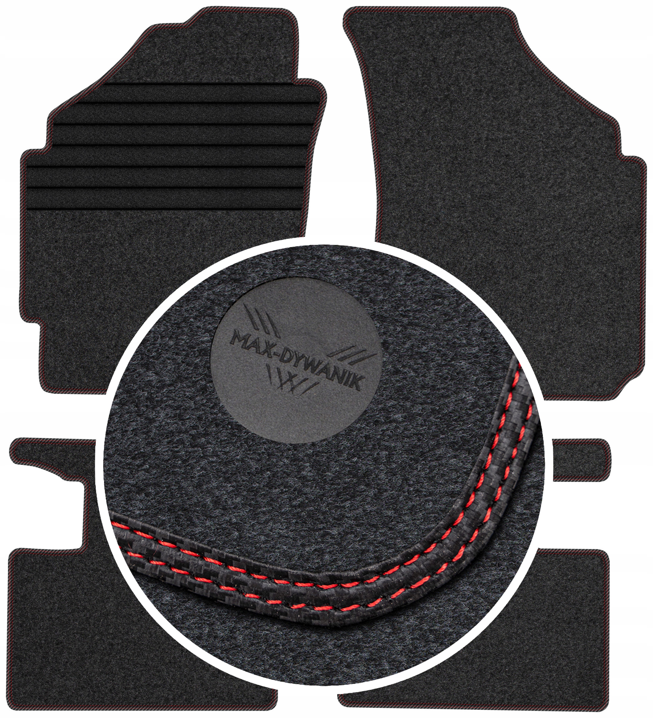 Daewoo Matiz Hb 1998-2008 Velurové autokoberce