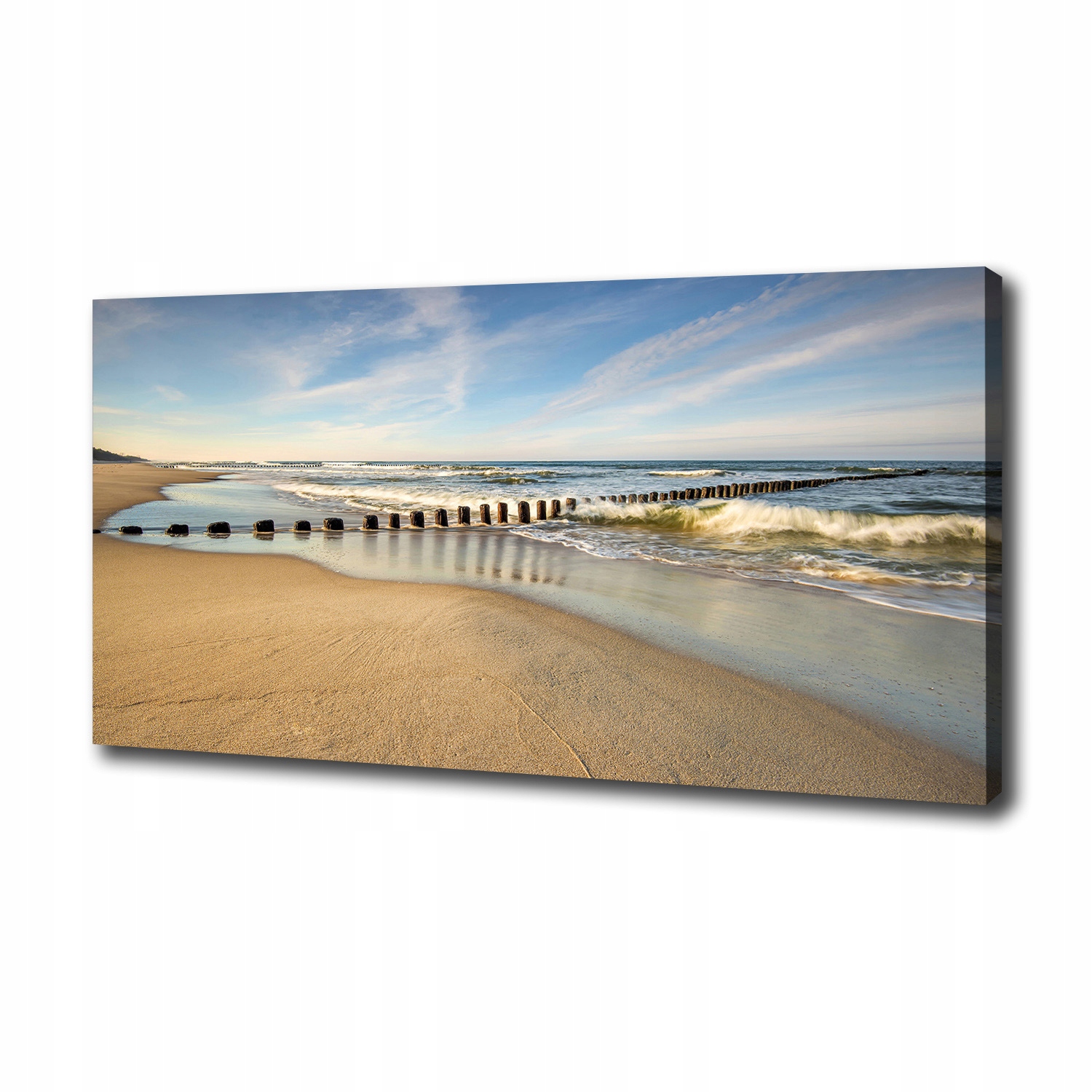 

Foto obraz na płótnie Plaża nad Bałtykiem 100x50cm