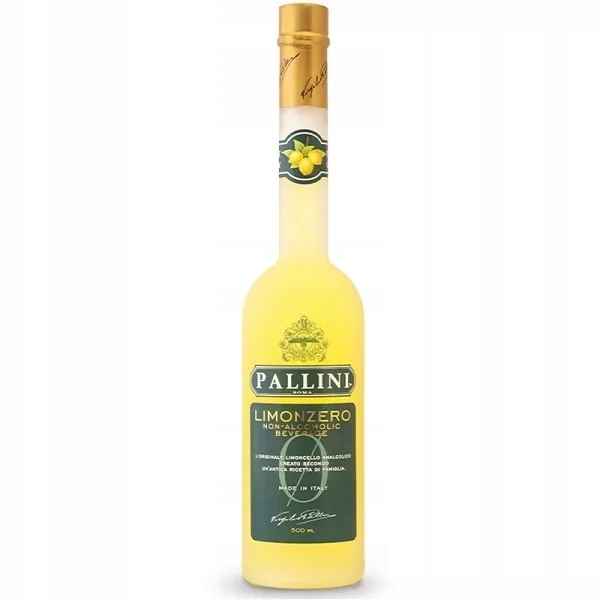 Likér citronový Limonzero Zero 0% 500 ml Pallini