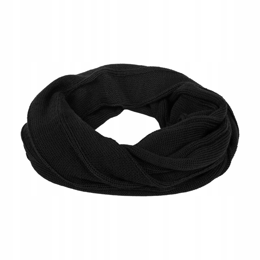 

Czarny Komin Męski Zimowy Wełniany Kominy Męskie