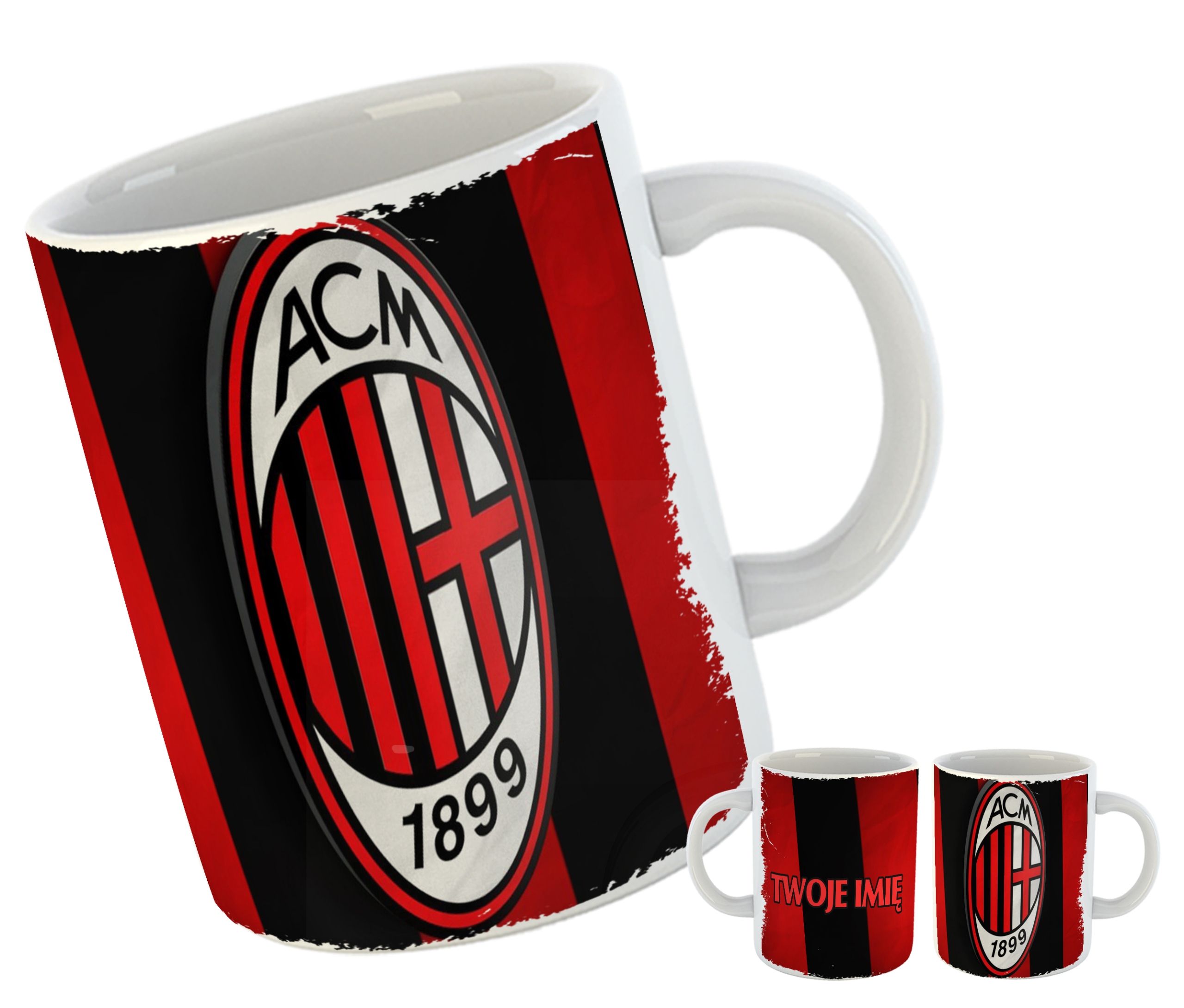 

Kubek Dla Fana A.c. Milan Różne Imię