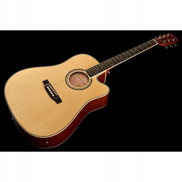 Gitara e-akustyczna Harley Benton D-120CE NT Rodzaj pudła Dreadnought, Western