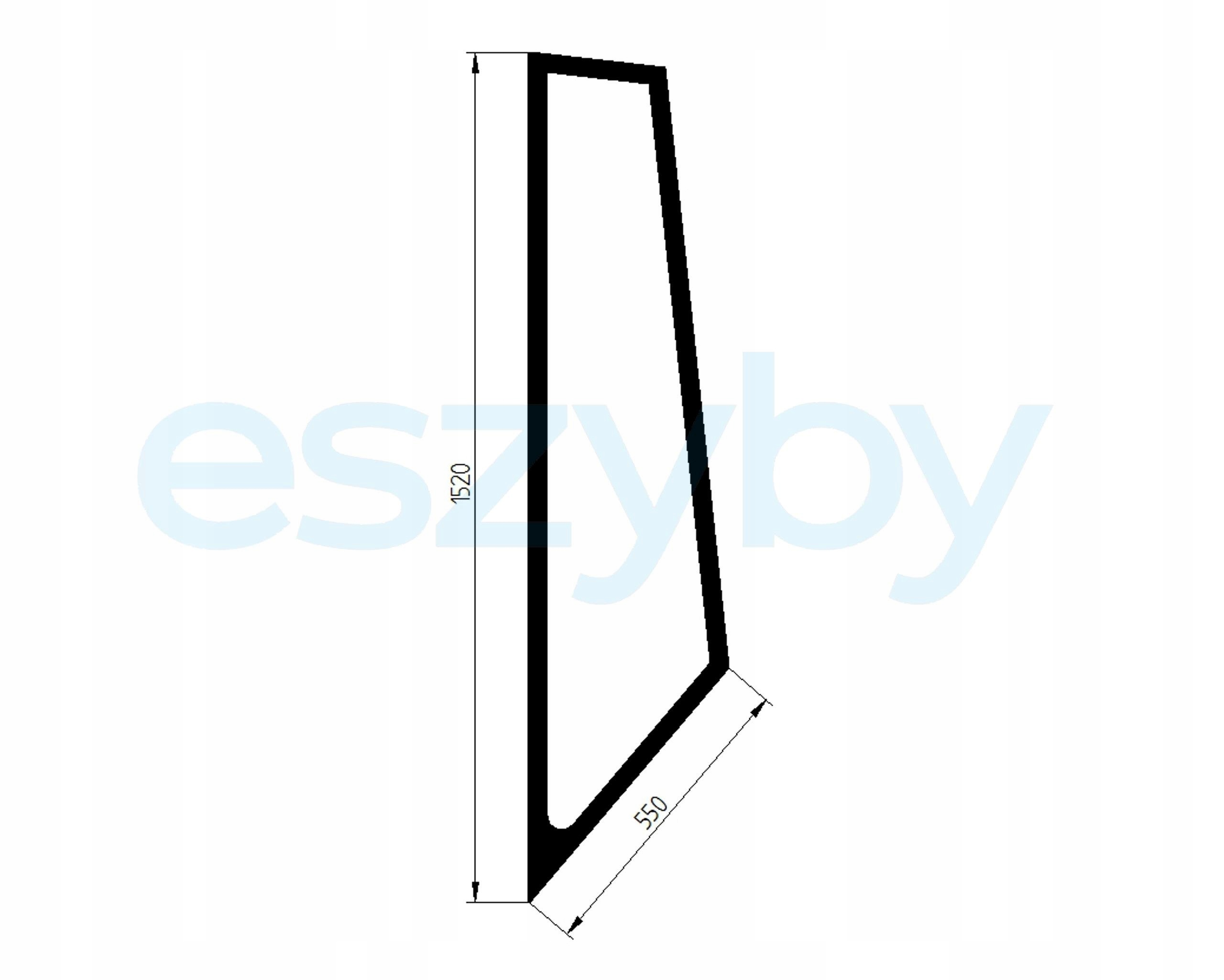 sklo nabíječka Cat G H přední pravá 173-2143