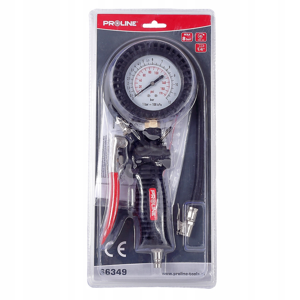 Pistolet do pompowania z manometrem Premium Proline 66349 Marka Proline