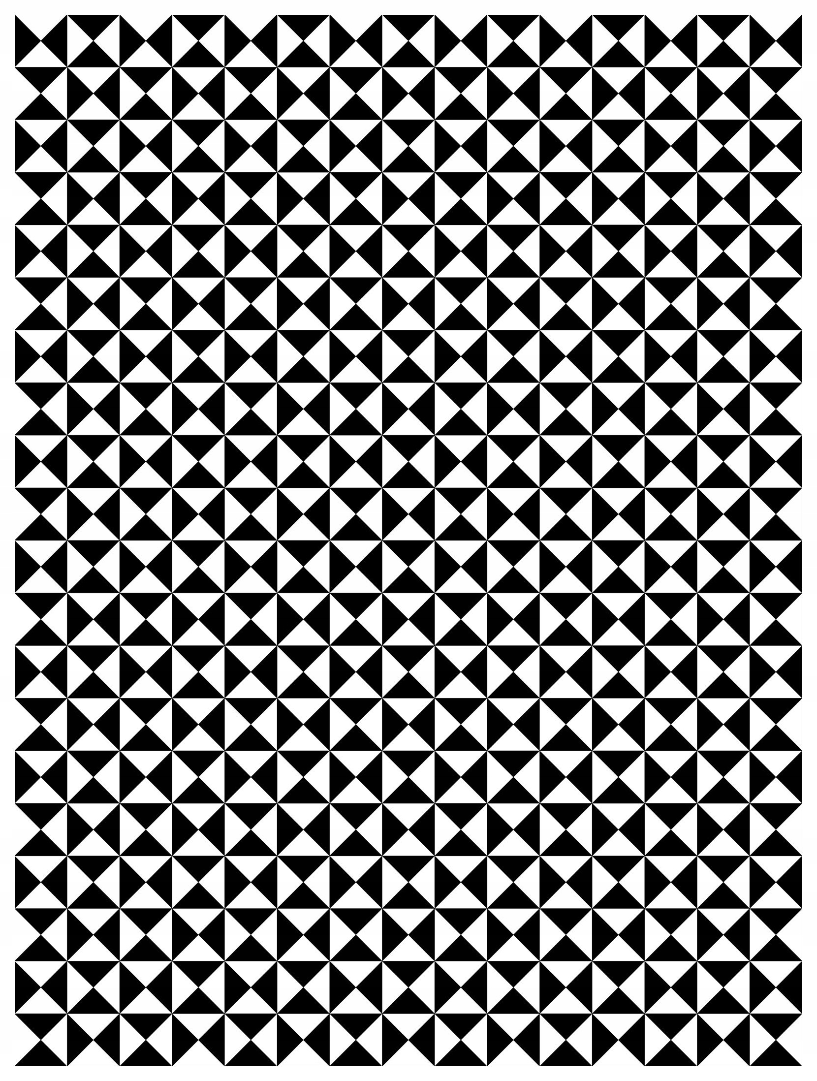 Fototapeta Trojúhelníky Černobílé geometrie minimalismus 184x254 lepidlo