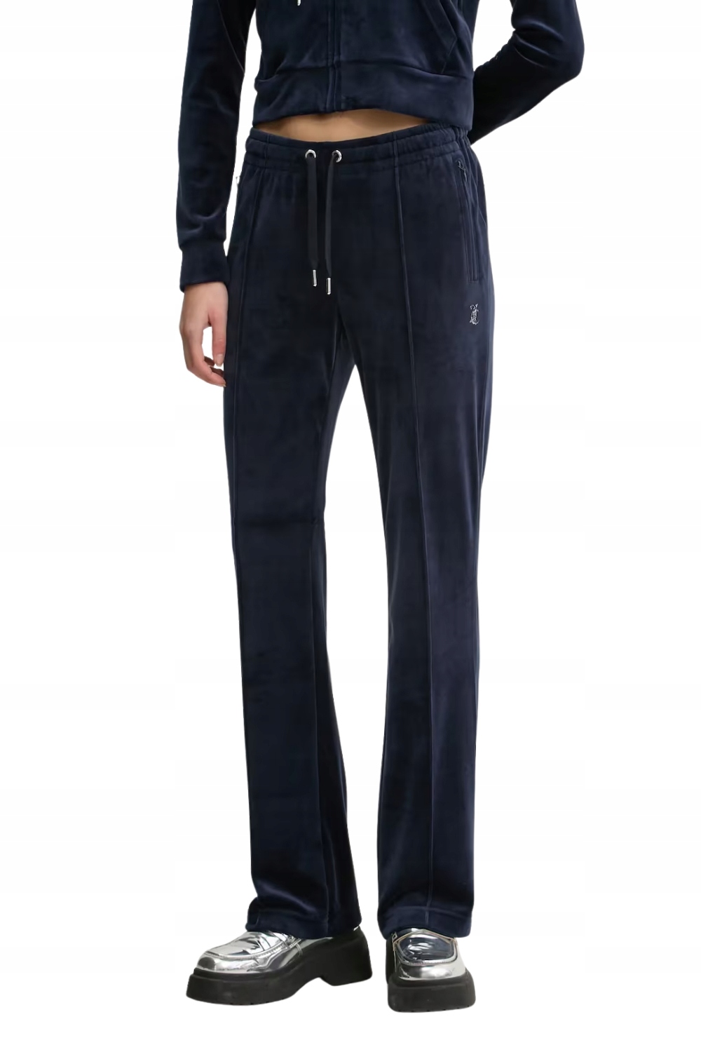 Juicy Couture Tmavě modré dámské tepláky Tina S