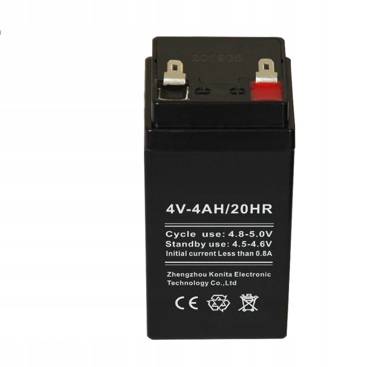 Гелевый АККУМУЛЯТОР 4V 4AH В Весы, кассы