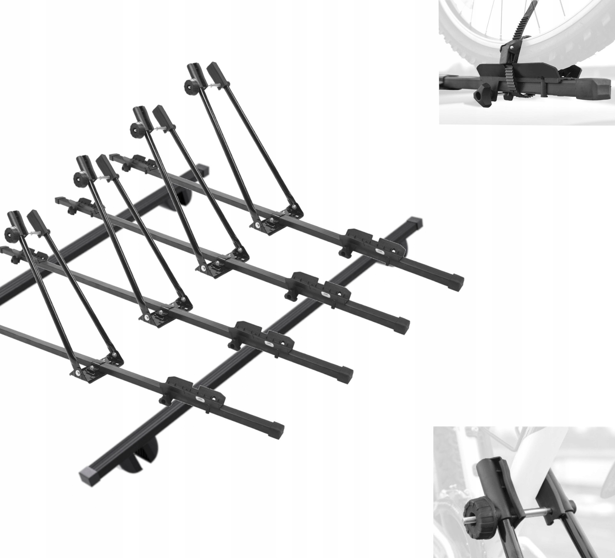 Strešný nosič 120 cm držiak na bicykel pás