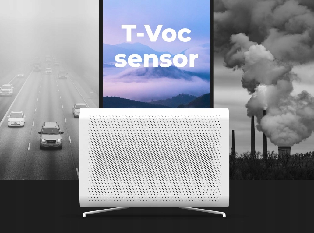 Oczyszczacz powietrza AENO AP2S HEPA 13 UV Wi-Fi Moc 40 W
