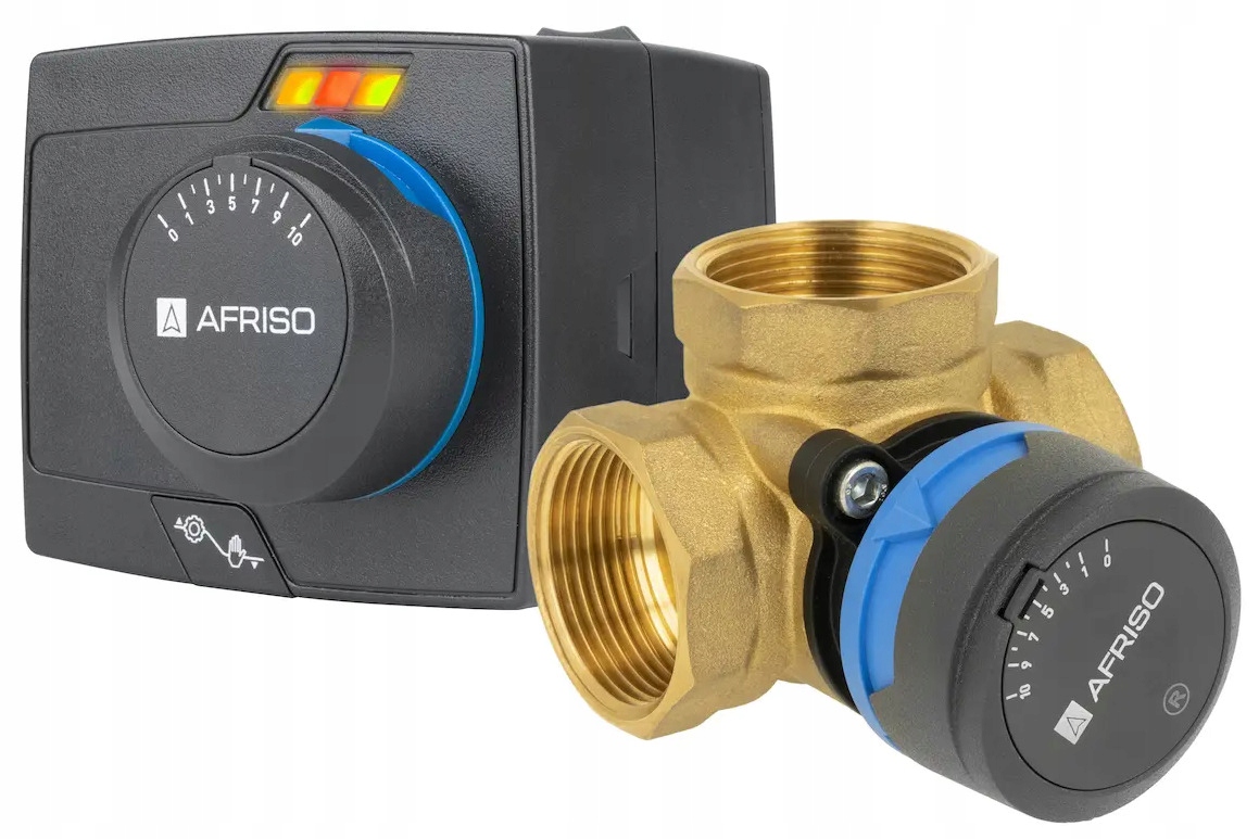 3-CESTNÝ Zmiešavací Ventil ARV385 DN32 1 1/4" Gw KVS7.5-19 Sił.arm 343PROCL