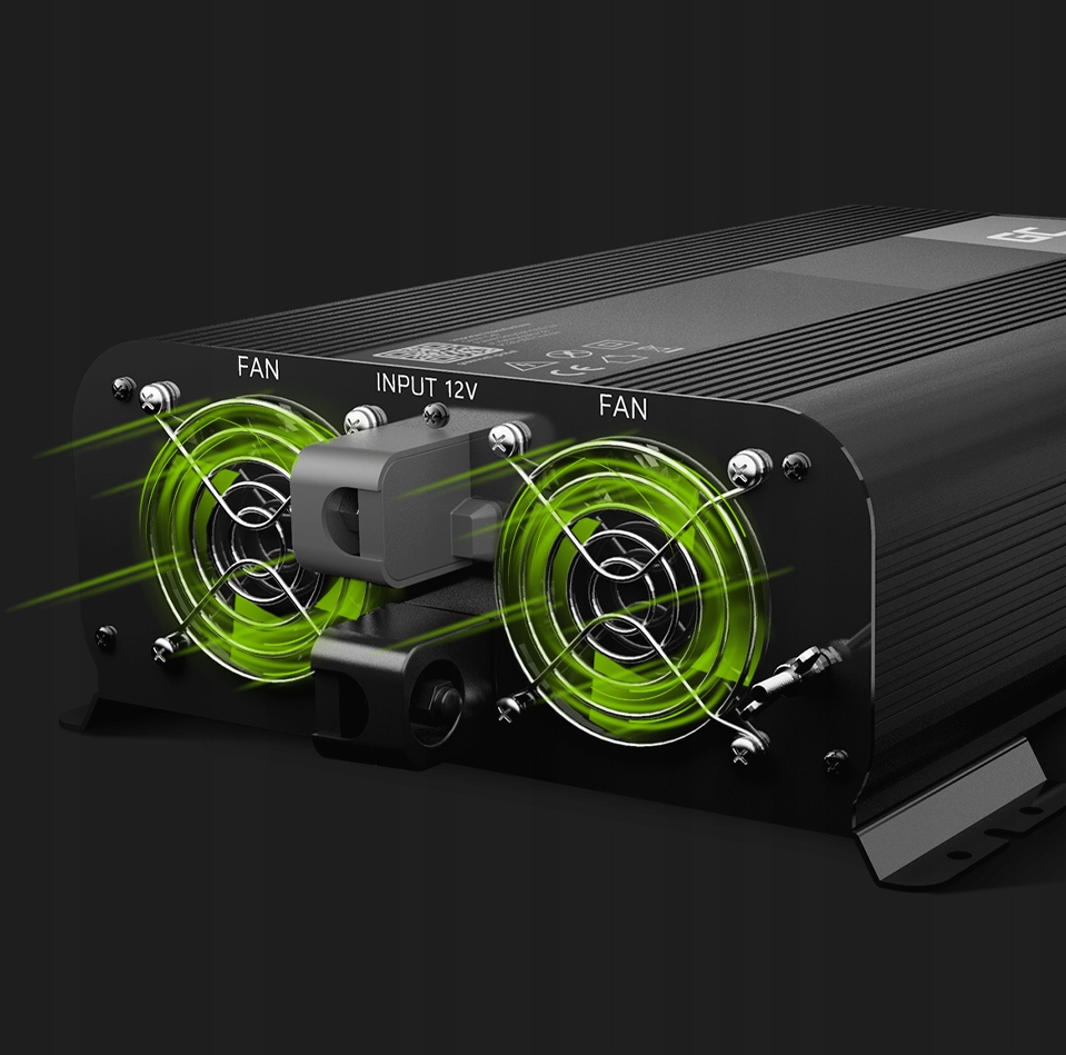 ІНВЕРТОР 12V 230V 2000W 4000W АВТОМОБІЛЬНА НАПРУГА ІНВЕРТОР СИНУС USB Бренд Green Cell