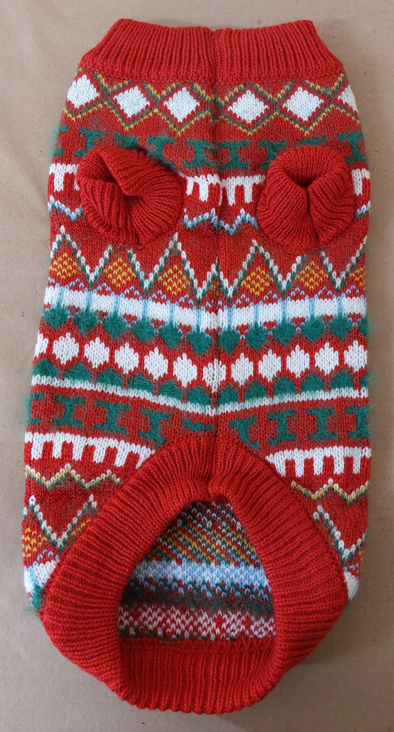 Levně Vánoční svetr pro psa, vánoční svetr, velikost L