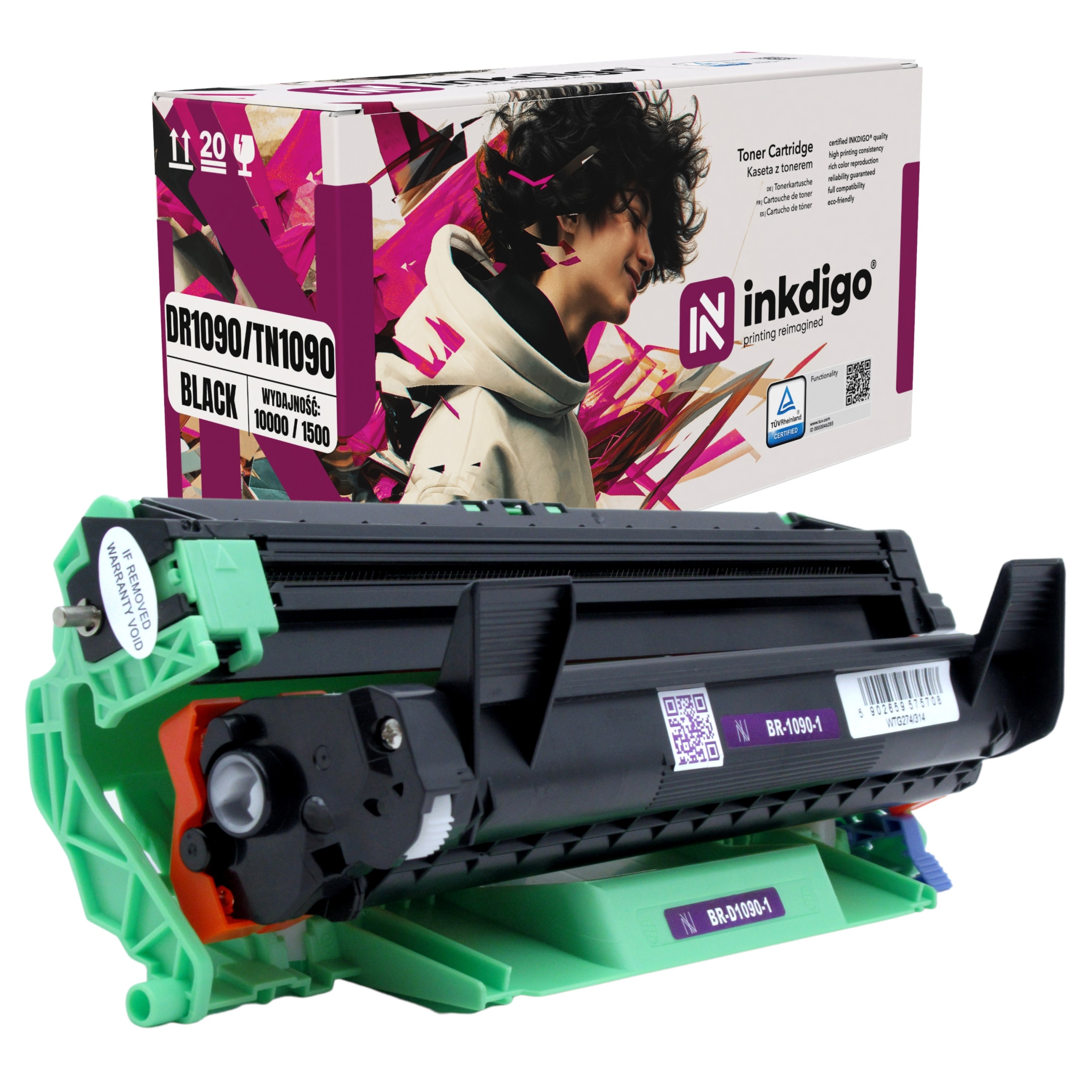 Toner i Bęben Drukarki Brother DCP-1622WE DCP-1623WE HL-1222WE HL-1223 We