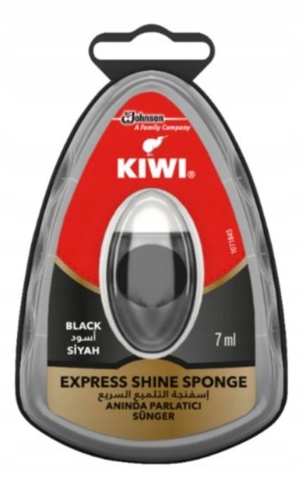 

Kiwi Express gąbka do butów czarna 7 ml