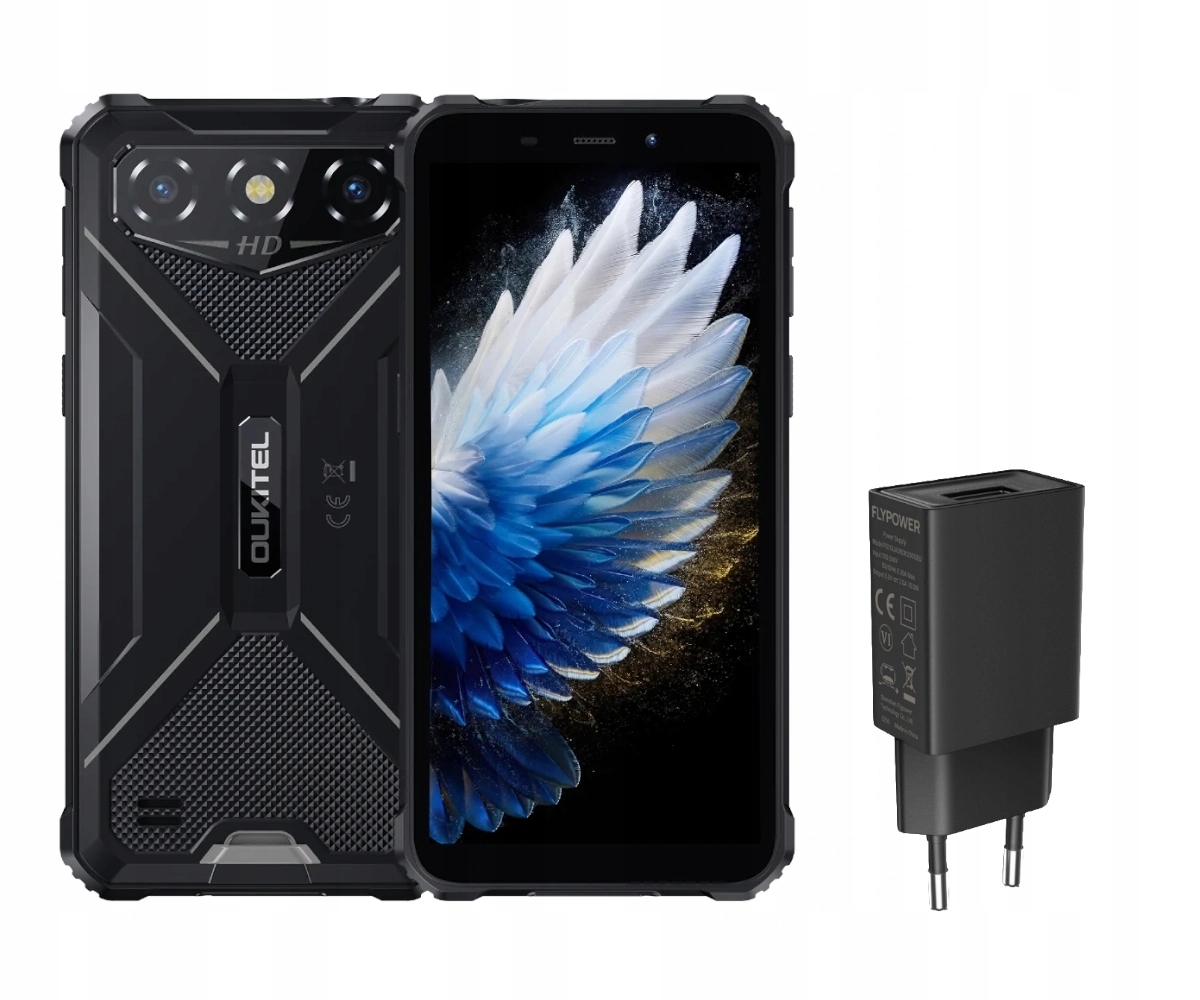 Smartfon Oukitel G3 4GB 128GB 6300mAh 6" 13Mpix Wodoodporny IP68 +Ładowarka