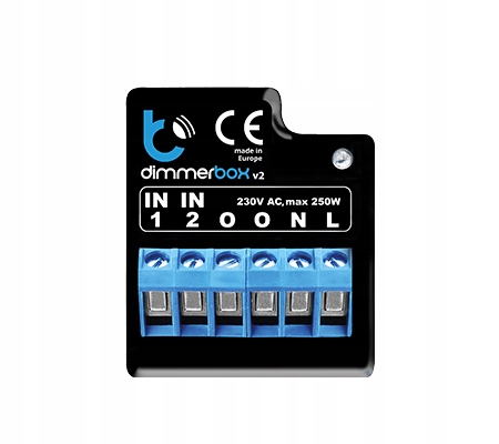 Blebox Dimmerbox Stmievač pre halogény, Led žiarovky 230V WiFi