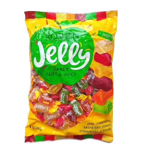 ROSHEN JELLY OWOCOWE GALARETKI W CUKRZE 1kg DATA: 2026.03.06