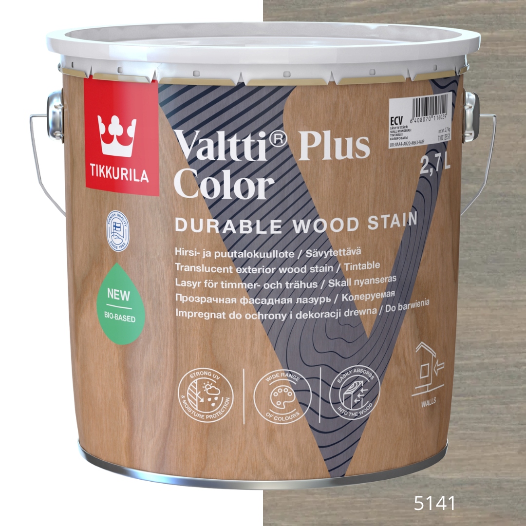 Tikkurila Impregnace Valtti Plus Barva 2,7L Barva 5141