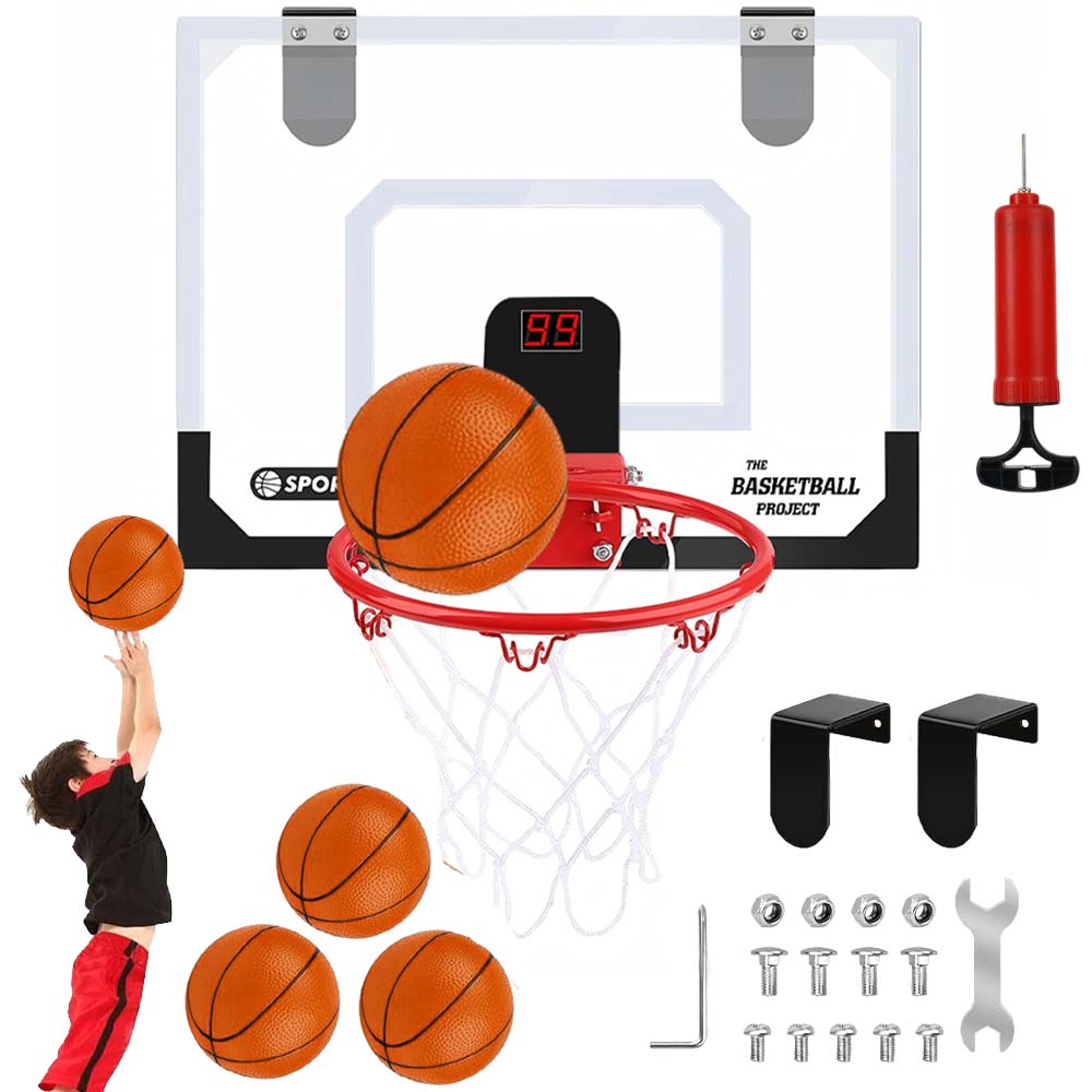 Miniaturní Stojan Na Basketbal Do Interiéru Počítadlo Bodů Skvělý Dárek