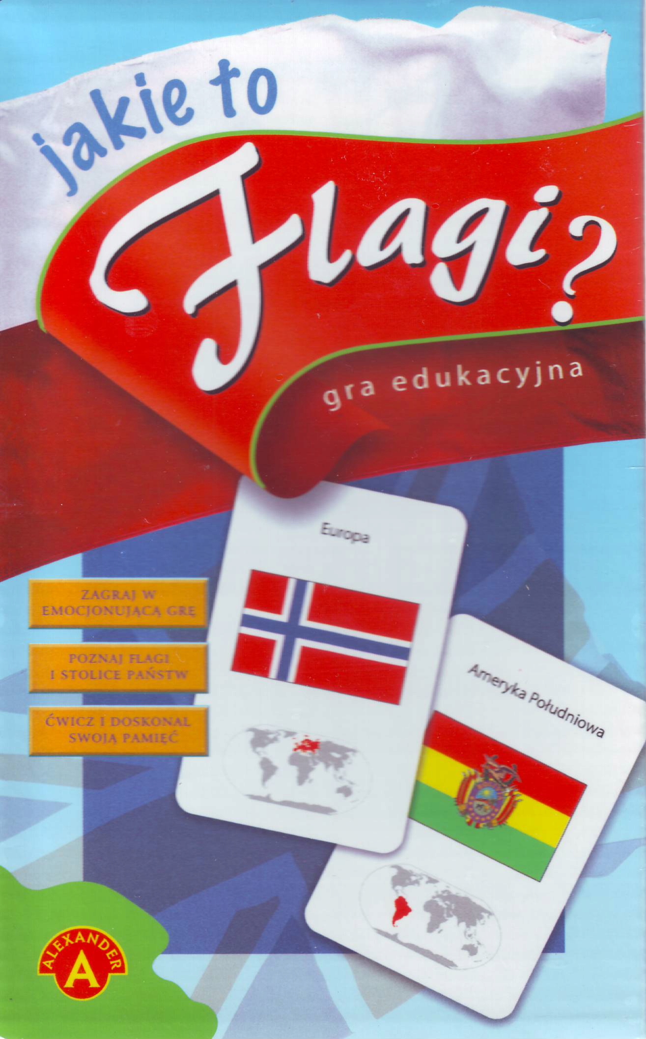 

Jakie to flagi Mini Gra edukacyjna