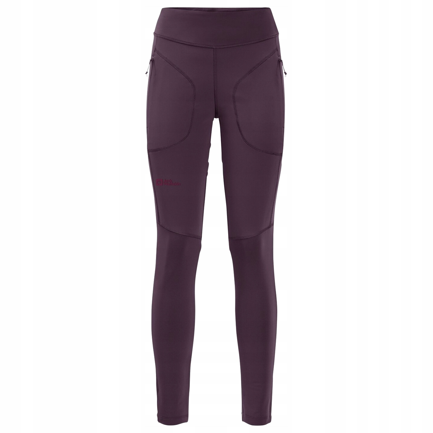 Jack Wolfskin Salmaster Pants W (XXL) Dámské kalhoty Polyester Fialová
