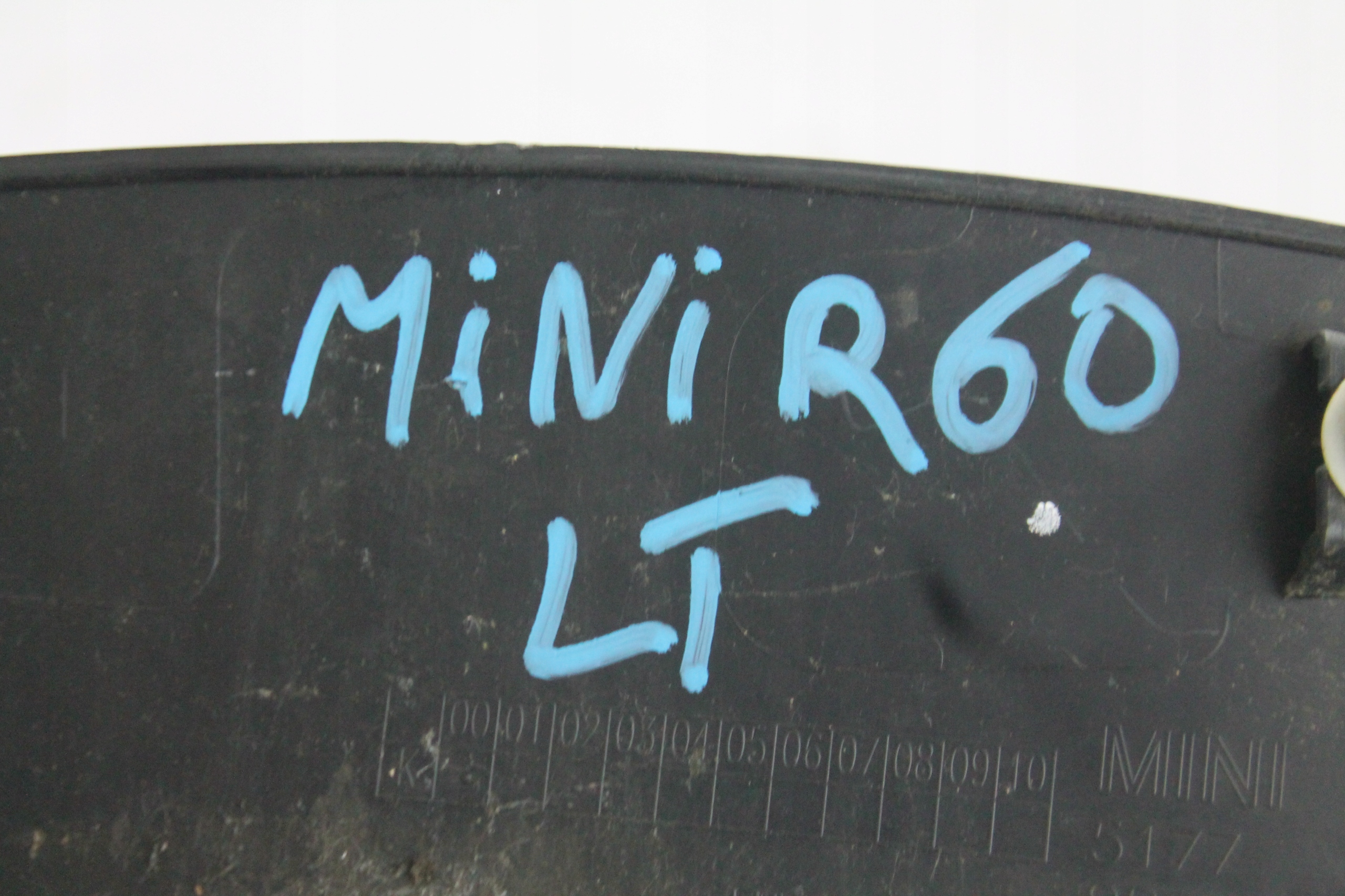 MODANATURA PARAFANGO SINISTRA POSTERIORE 9800769 MINI R60 10-17