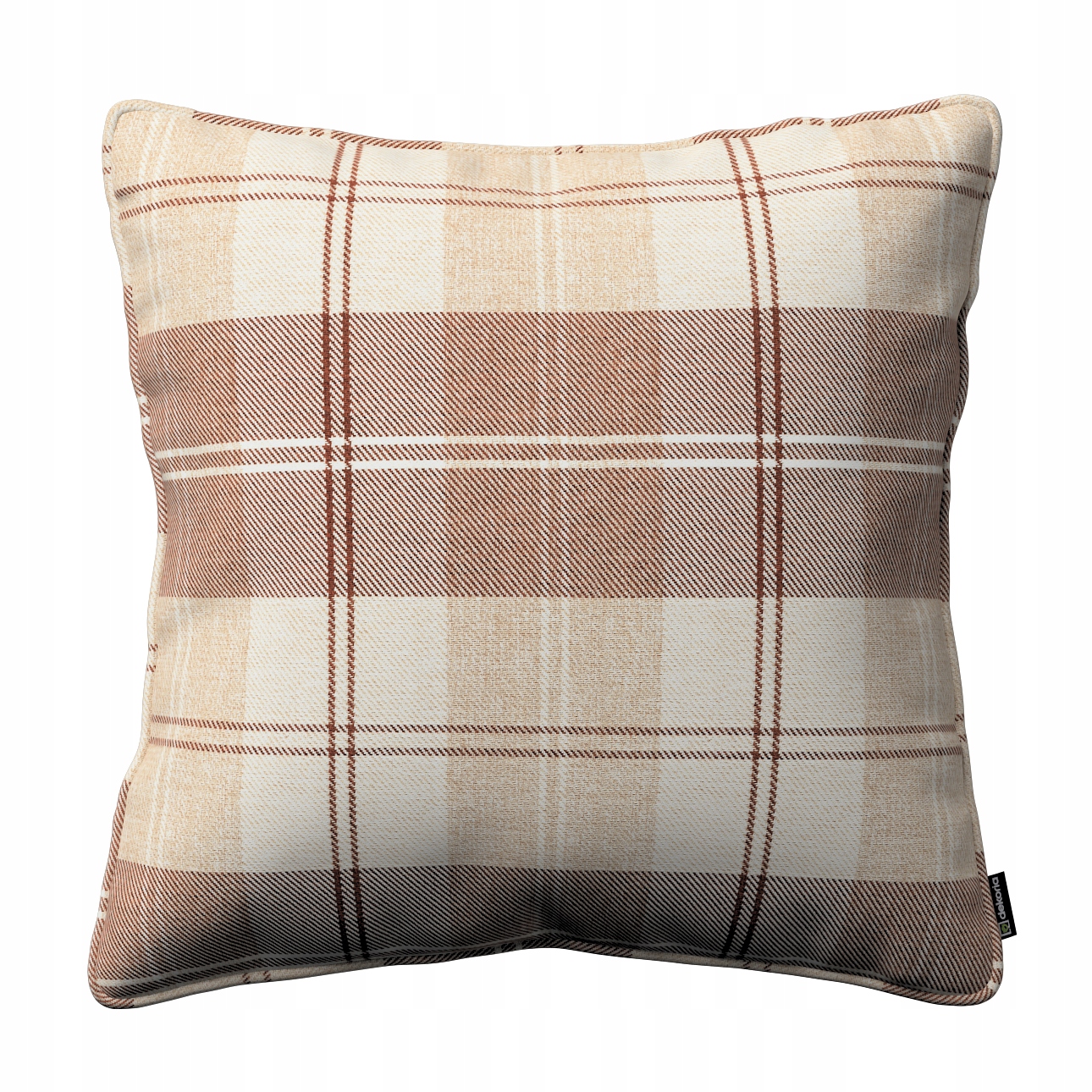 Dekoria Povlak na polštář 60x60 odstíny hnědé