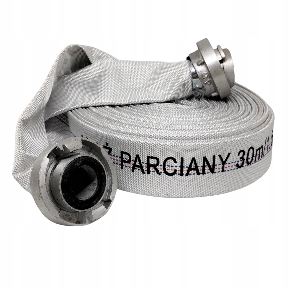 Ibo 30 m požární hadice 1 1/2" silná s koncovkami DN40