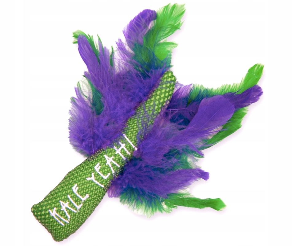 

Krazy Kale zabawka dla kota z kocimiętką piórkami