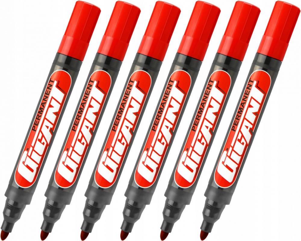 

Marker Permanentny Kamet Gigant Okr Czerwony x6